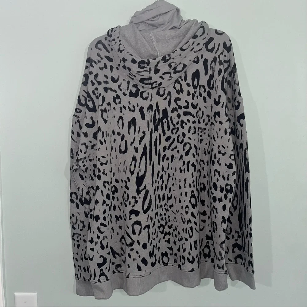 NWT Seven7 size XXL mask hoodie animal print - Picture 11 of 11